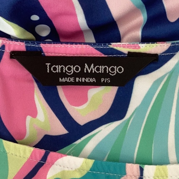 TANGO MANGO NWT WOMENS SMALL TROPICAL PRINT SUMMER DRESS - Picture 6 of 8